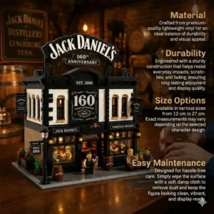 Best Jack Daniels 160th Anniversary Saloon Building Block Set Jack Daniel's 160th anniversary building model set