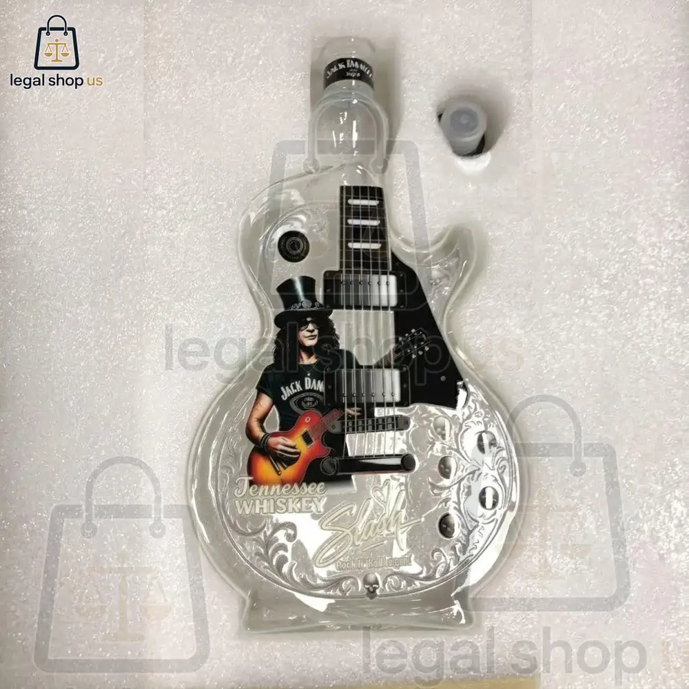 Jack Daniel's Slash Signature Guitar Bottle-Legalshopus