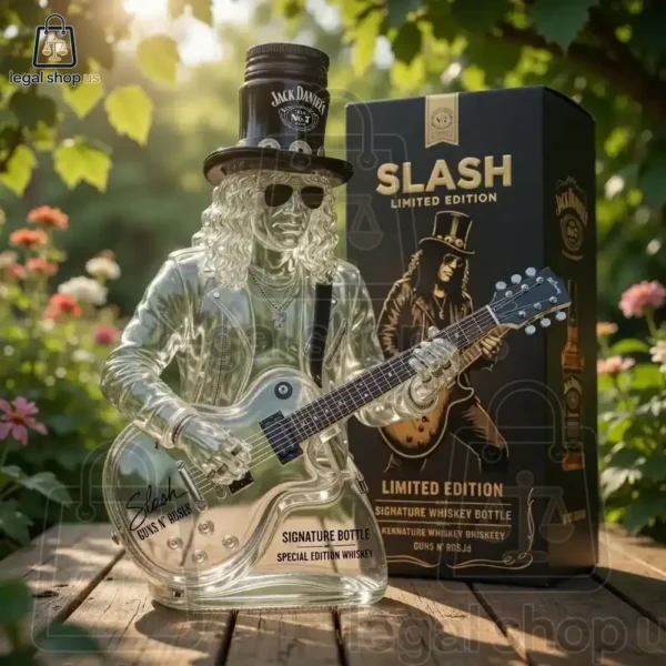 New Jack Daniel's Slash Signature Electric Custom Guitar Bottle