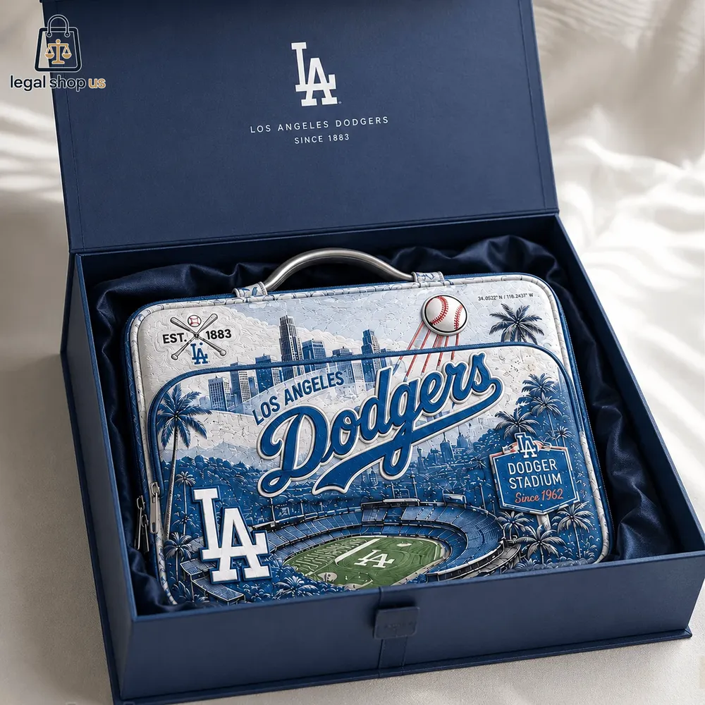 Los Angeles Dodgers Laptop Tab Carry Bag-Legalshopus
