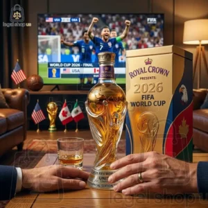 2026 FIFA World Cup Special Edition Crown Royal Whisky Bottle