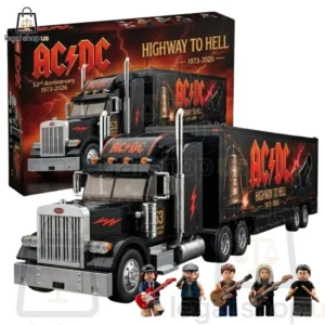 AC/DC Highway to Hell 53rd Anniversary building block truck set