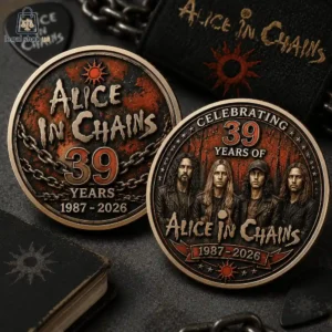 Alice In Chains 39th Anniversary 1987-2026 Commemorative Coin