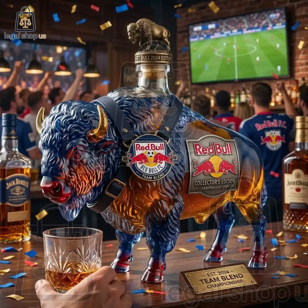 Bison Buffalo Trace X Redbull Collector's Edition Bottle-Legalshopus