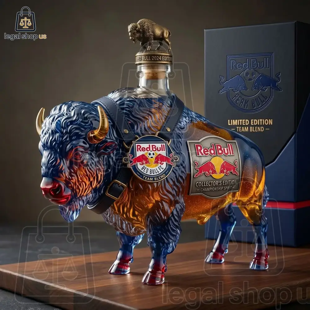 Bison Buffalo Trace X Redbull Collector's Edition Bottle-Legalshopus