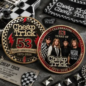 Cheap Trick 53rd Anniversary 1973-2026 Commemorative Coin