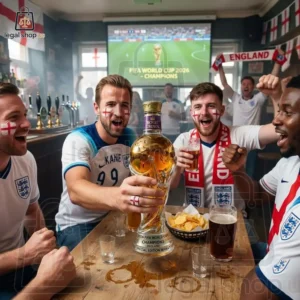 2026 England FIFA World Cup Trophy Crown Royal Bottle