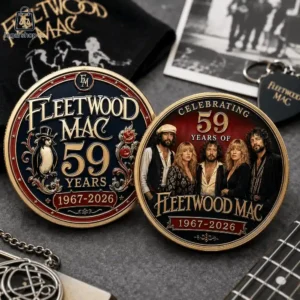 Fleetwood Mac Band 59th Anniversary Commemorative Coin