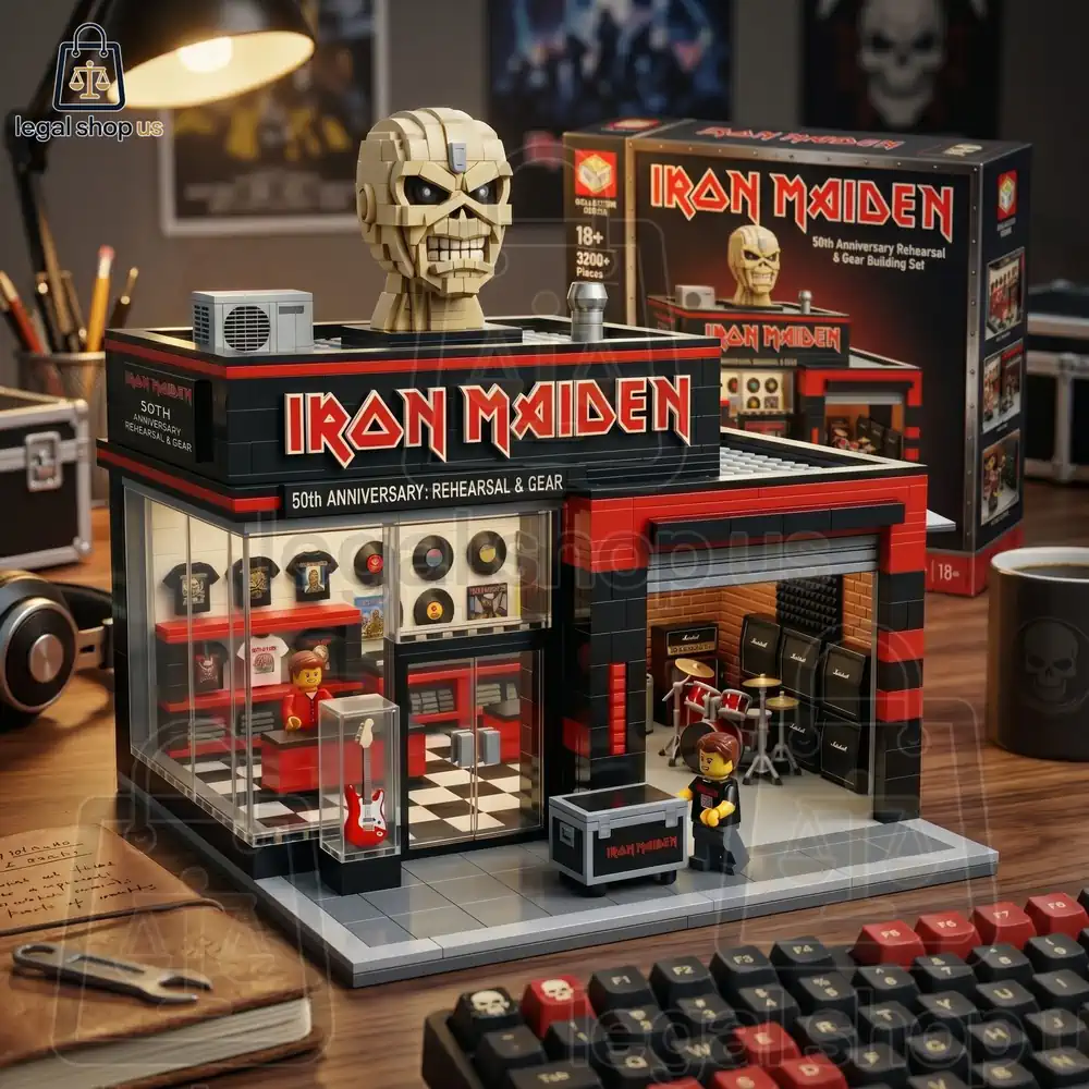 Iron Maiden 50th Anniversary Building Set-Legalshopus