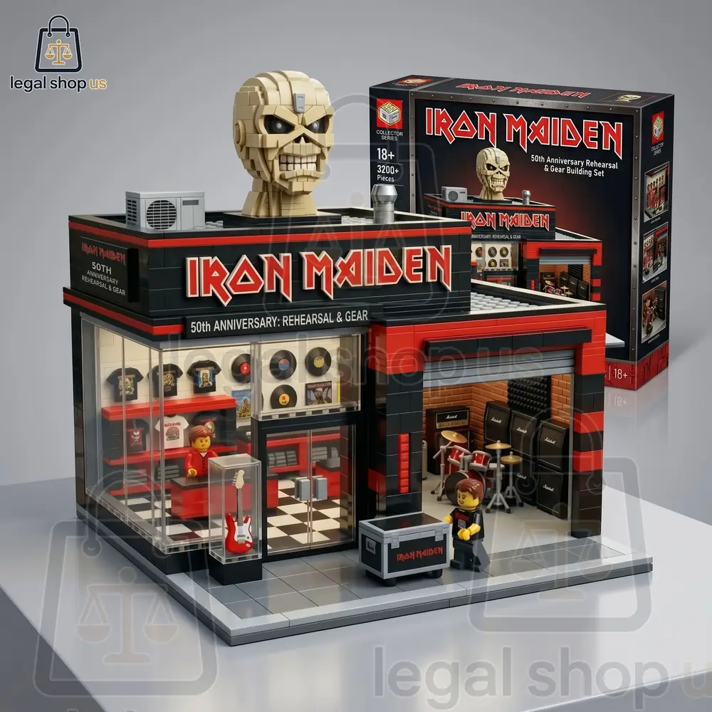 Iron Maiden 50th Anniversary Building Set-Legalshopus
