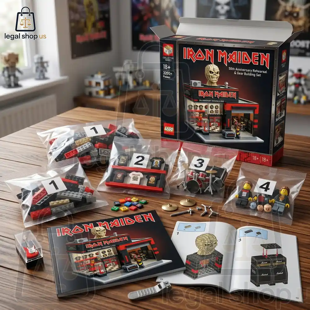 Iron Maiden 50th Anniversary Building Set-Legalshopus