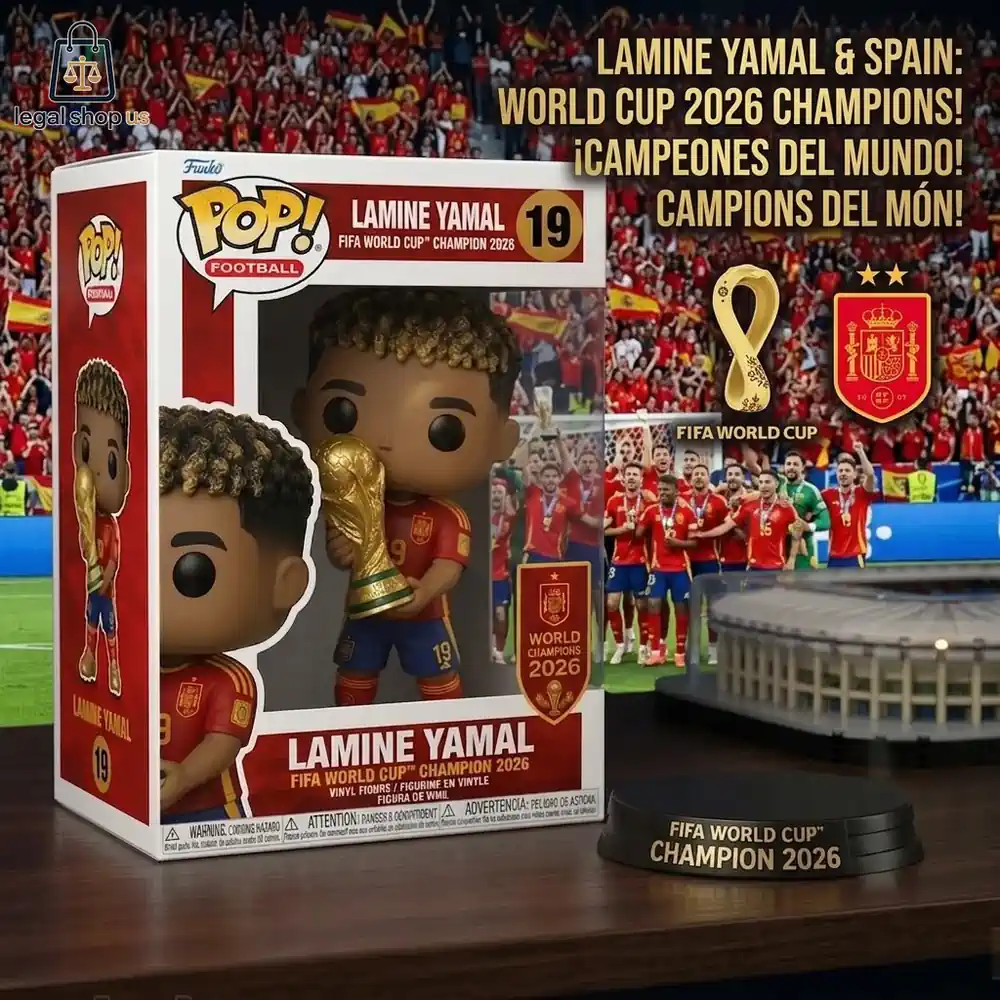 Lamine Yamal Spain World Cup 2026 Champion Collector Funko Pop