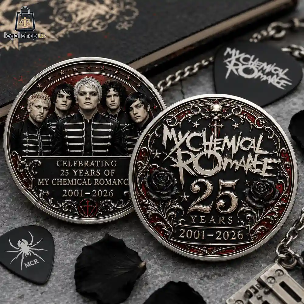 My Chemical Romance 25th Anniversary 2001-2026 Commemorative Coin