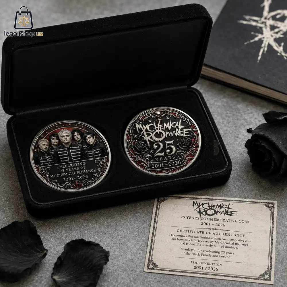 My Chemical Romance 25th Anniversary 2001-2026 Commemorative Coin