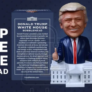 Donald Trump White House commemorative bobblehead figurine