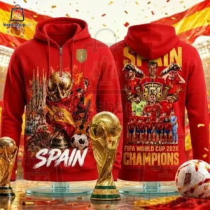 Spain Fifa World cup 2026 Champions Hoodie Shirt-Legalshopus