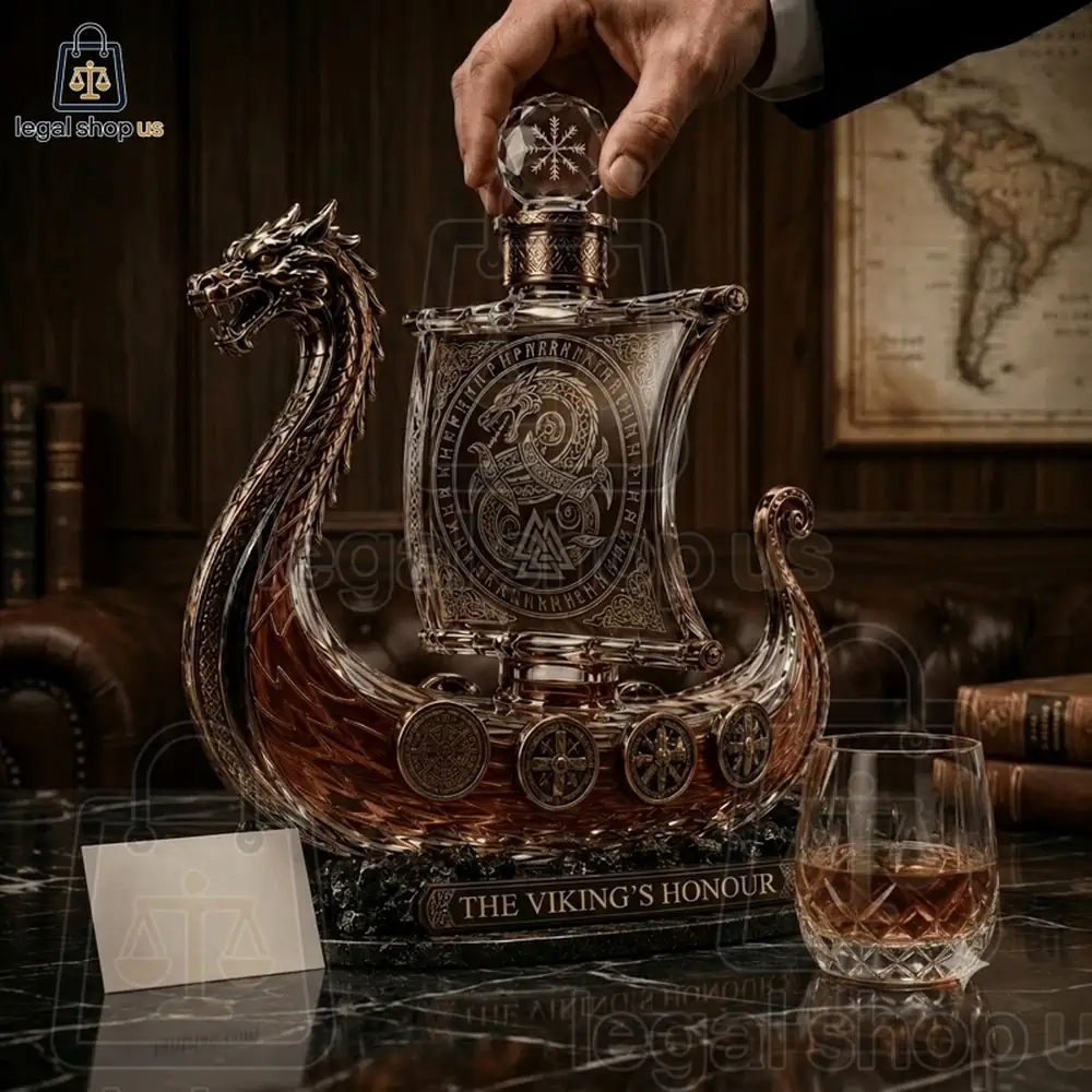 The Viking's Honour Limited Edition Decanter Features A Crystal