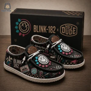 BLINK-182 Enema of the State Hey Dude Loafer Shoes