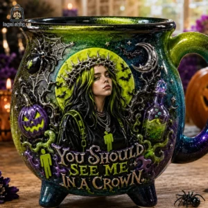 Billie Eilish Witch Cauldron Mug