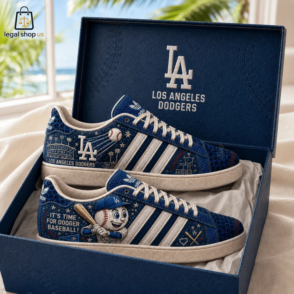 Los Angeles Dodgers Its Time For Dodger Baseball Adidas Air Force