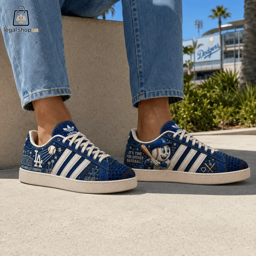Los Angeles Dodgers Its Time For Dodger Baseball Adidas Air Force