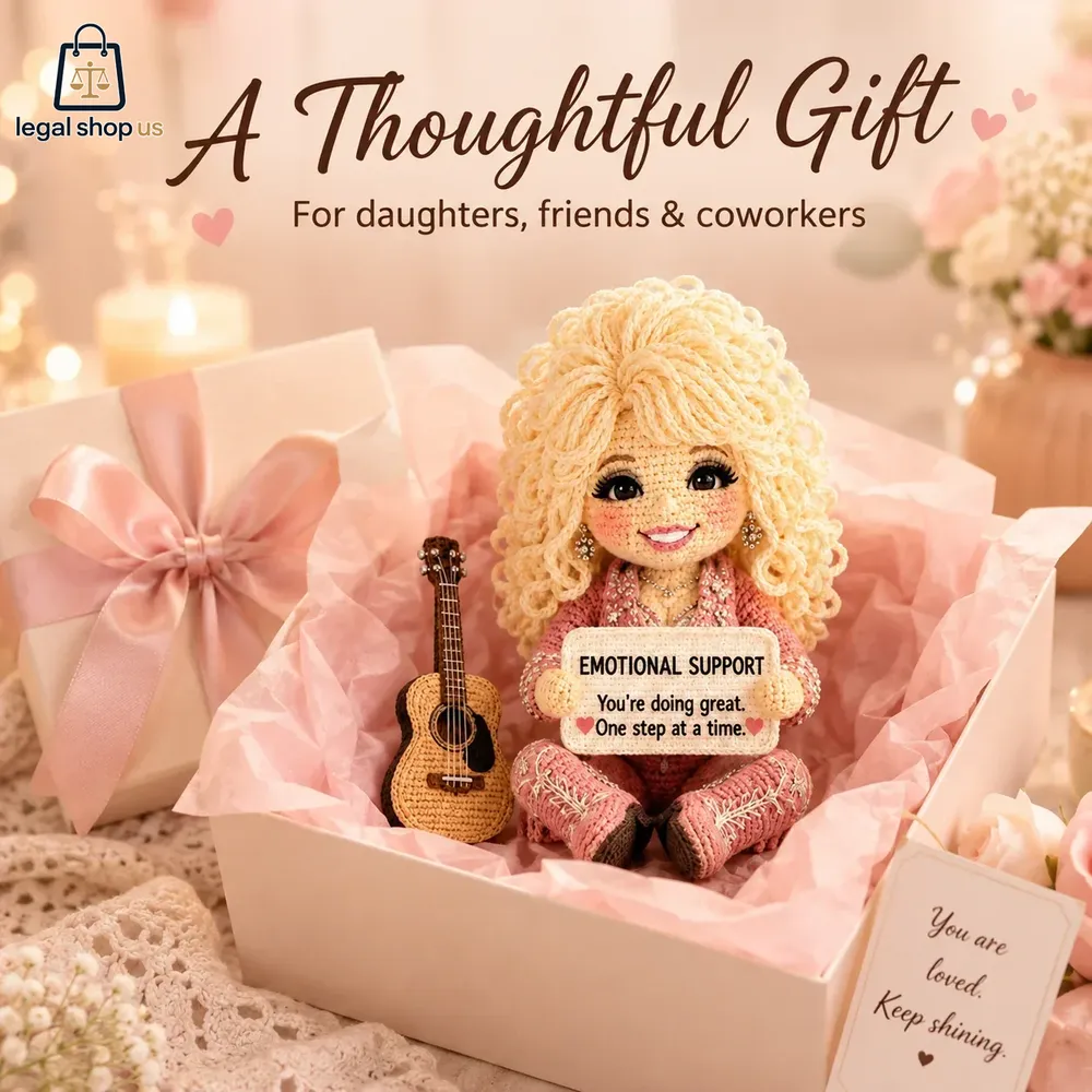 Dolly Parton Amigurumi Doll for Country Music Fans-Legalshopus
