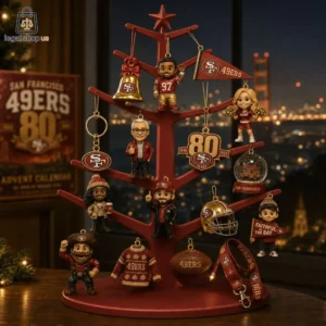 San Francisco 49ers 80th Anniversary Advent Calendar 2026-Legalshopus