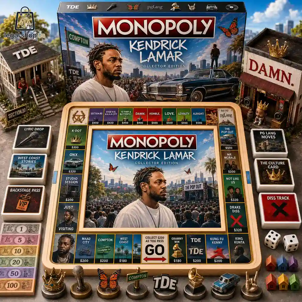 Kendrick Lamar Collector Edition Board Game 2026-Legalshopus