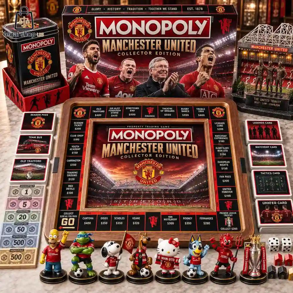 Monopoly Manchester United Collector Edition Board Game 2026