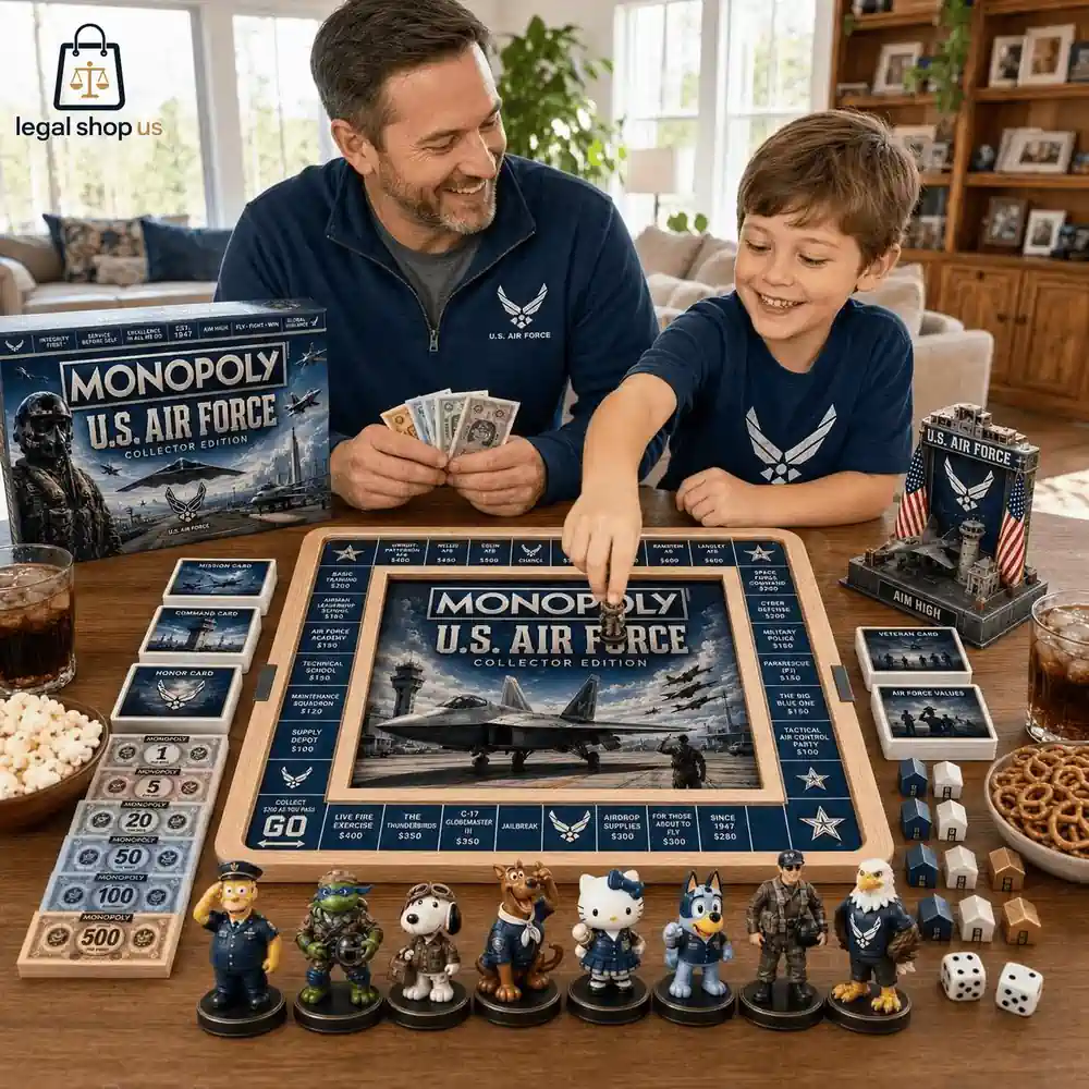 U.S. Air Force Collector Edition Monopoly Board Game 2026-Legalshopus