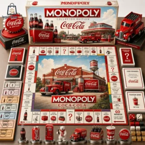 NEW 2026 Coca-Cola Collector's Edition Monopoly Board Game-Legalshopus