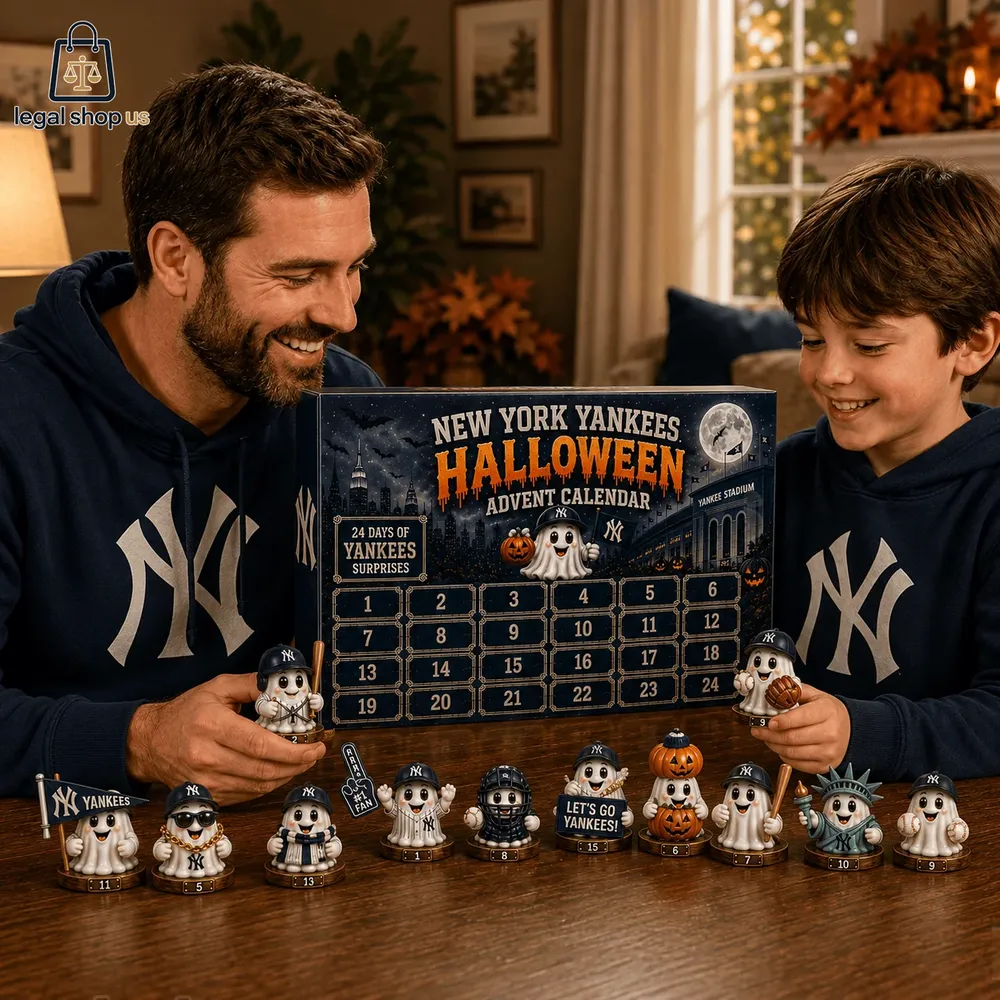 New York Yankeesニューヨークヤンキースレストランクリスマスライト New York Yankees Halloween Advent Calendar 2026-Legalshopus