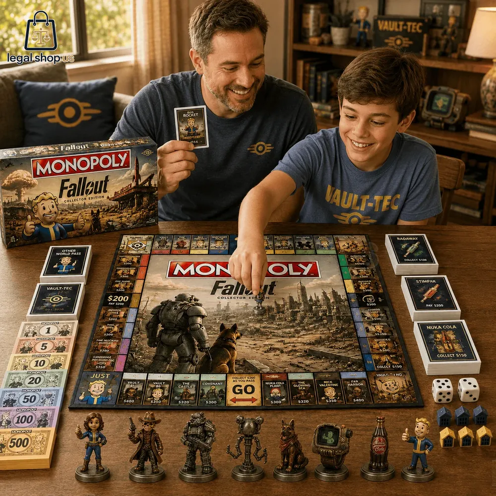 Fallout Collector's Edition Monopoly Board Game 2026-Legalshopus