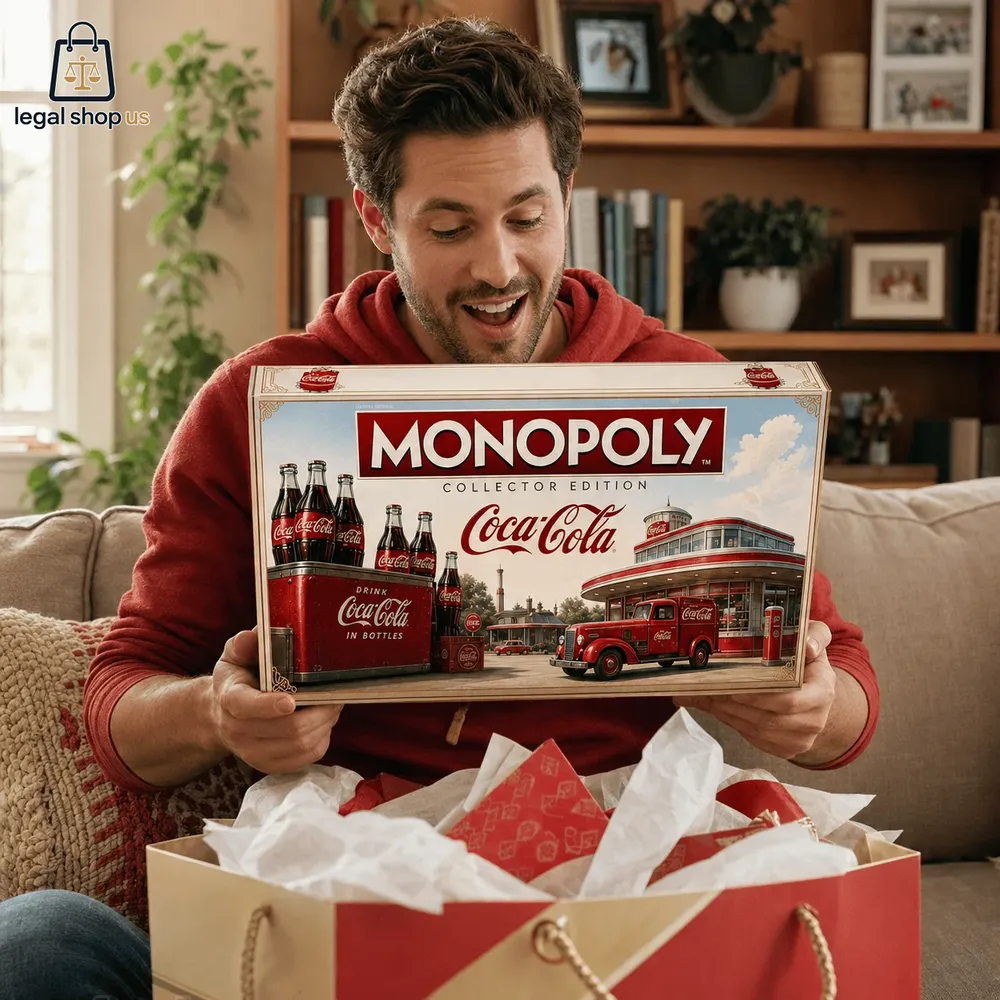 NEW 2026 Coca-Cola Collector's Edition Monopoly Board Game-Legalshopus
