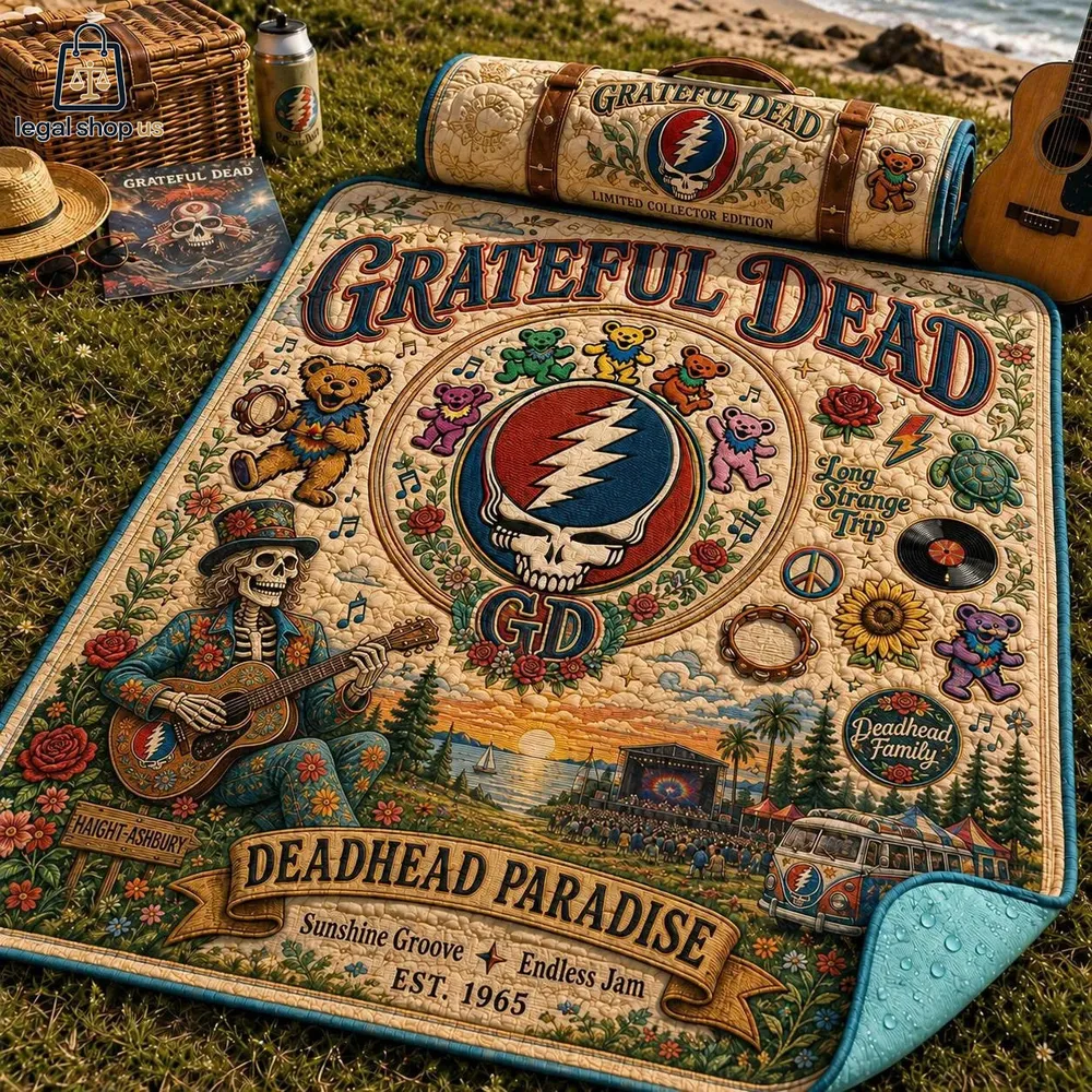 Grateful Dead エディション10　8体/8　（バラ売り始めます） Grateful Dead Steal Your Face Deadhead Paradise Picnic Blanket
