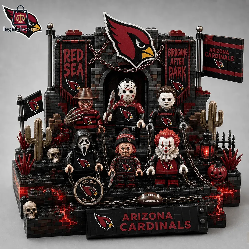 Arizona Cardinals x Halloween Building Brick Sets 2026 Arizona Cardinals x Halloween Building Brick Sets 2026