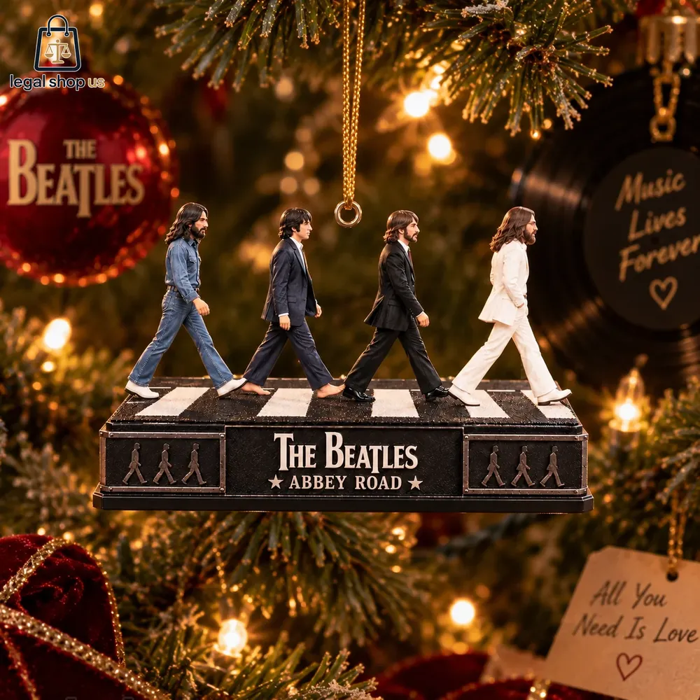 The Beatles Abbey Road Collectible Christmas Ornament-Legalshopus