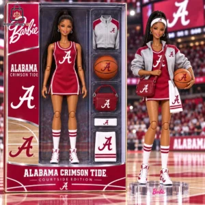 Alabama Crimson Tide Commemorative Barbie Doll Figure