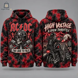 ACDC High Voltage Open Throttle Hoodie