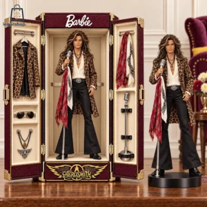 Aerosmith Commemorative Barbie Doll Figure