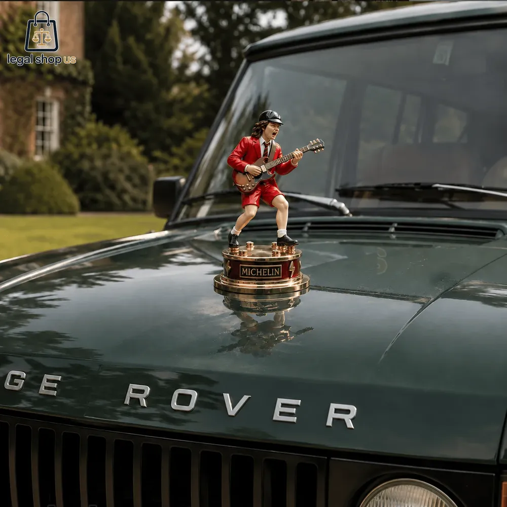 ACDC Angus Young Car Hood Ornament ACDC Angus Young Car Hood Ornament