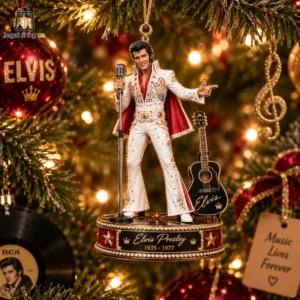 Elvis Presley Collectible Christmas Ornament