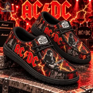 ACDC Fiery Highway Rock Loafer Shoes