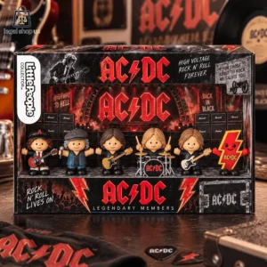 AC/DC Little People Collector Set in display packaging
