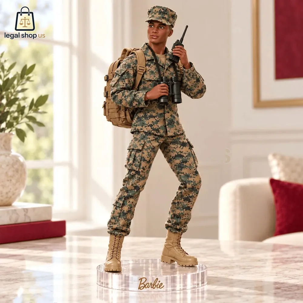 US Marine Corps USMC Military Soldier Barbie Ken Doll Set-Legalshopus