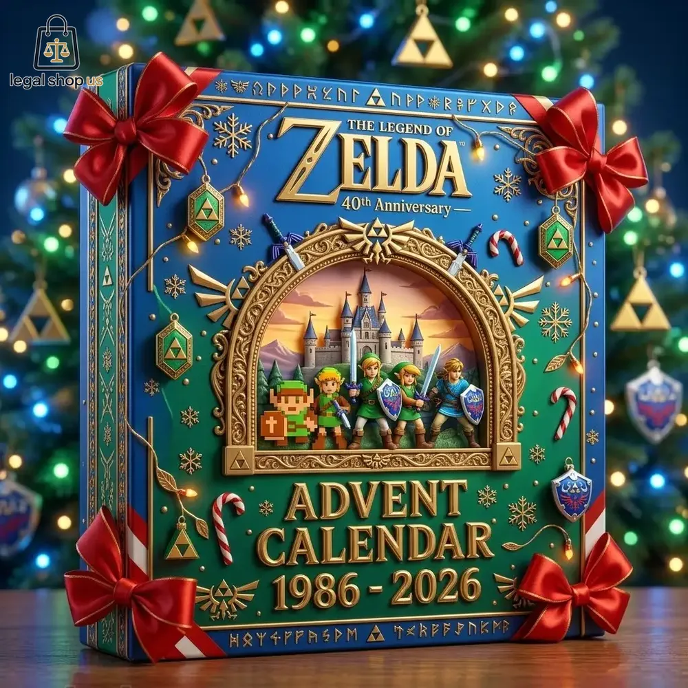 The Legend of Zelda 40th Anniversary 1986-2026 Advent Calendar