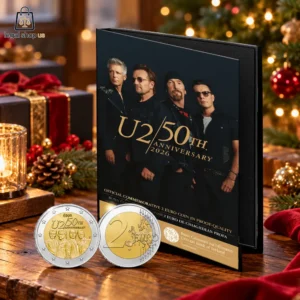 2 Euro Proof Coin U2 50th Anniversary 2026