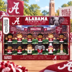 Little People Alabama Crimson Tide collector set with 12 miniature figures
