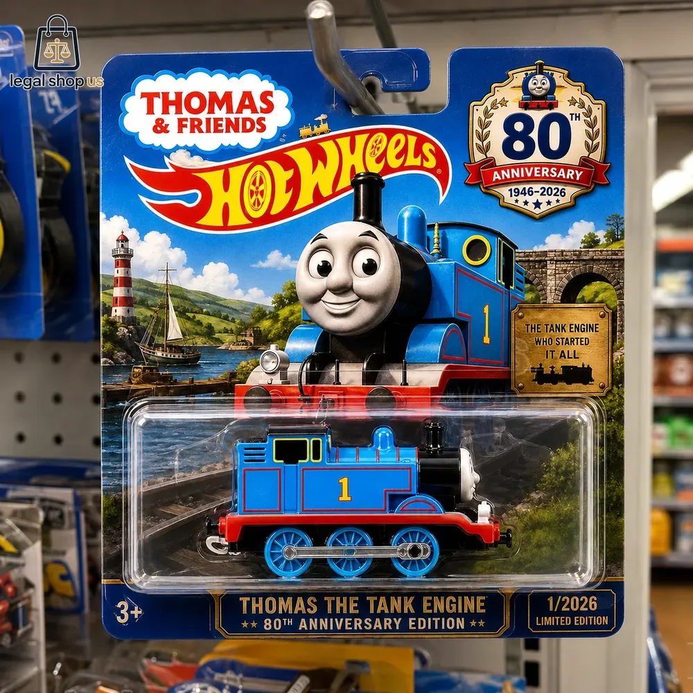 Thomas & Friends 80th Anniversary 1946-2026 Hot Wheels Heritage