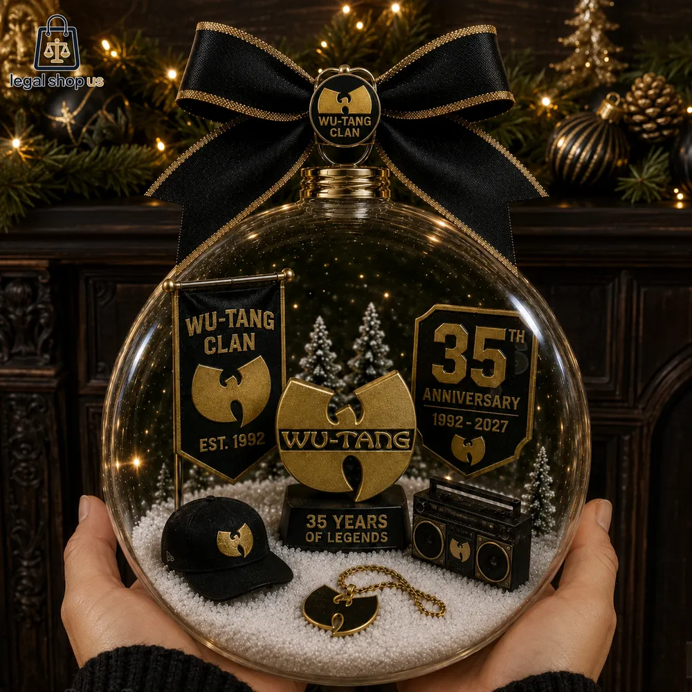 Wu Tang Clan 35Th Anniversary 1992-2027 Ornament-Legalshopus